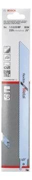 Bosch Panter Testere Bıçağı Flexible For Metal S 1122 BF 225 mm (5 Adet) - 2608656019