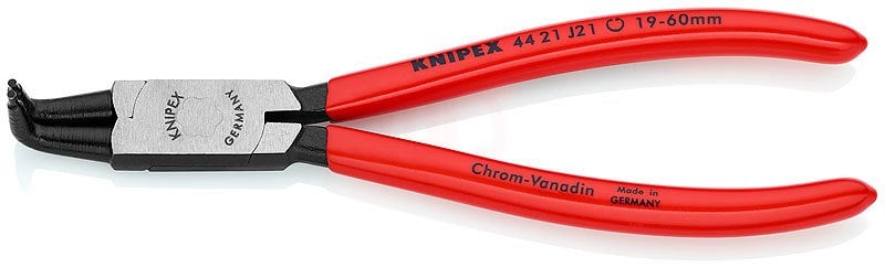 Knipex 44 21 J21 EĞRİ 90* İÇ SEGMAN PENSİ - KNI4421J21