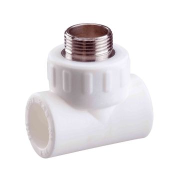 KAS PPRC TE Dış Dişli Beyaz 20 mm x 3/4 İnç