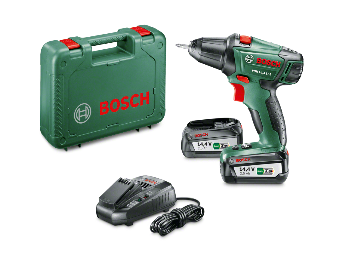 Bosch Psr 14,4 Lı-2 Akülü Vidalama Makinesi Çift Akü - 060397340P