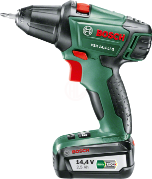 Bosch Psr 14,4 Lı-2 Akülü Vidalama Makinesi Çift Akü - 060397340P
