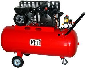 Fini SKM 10 - 100 2M KASNAKLI YAĞLI KOMPRESÖR 79 dbA - FINISKM101002M