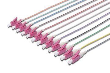 Assmann Lc/Pc Fiber Pigtail, 50/125 µ, Multimode, 0.9Mm Simplex, 2 Mt, Class Om4, Lszh, Birim Fiyatıdır