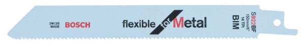 Bosch Panter Testere Bıçağı Flexible For Metal S 922 BF 150 mm (100 Adet) - 2608656027