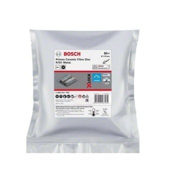 Bosch X-Lock Seramik Fiber Zımpara Diski R781 Prisma 115x22,23 mm 80+ Kum - 2608621793
