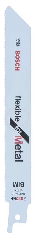 Bosch Panter Testere Bıçağı Flexible For Metal S 922 EF 150 mm (2 Adet) - 2608656038
