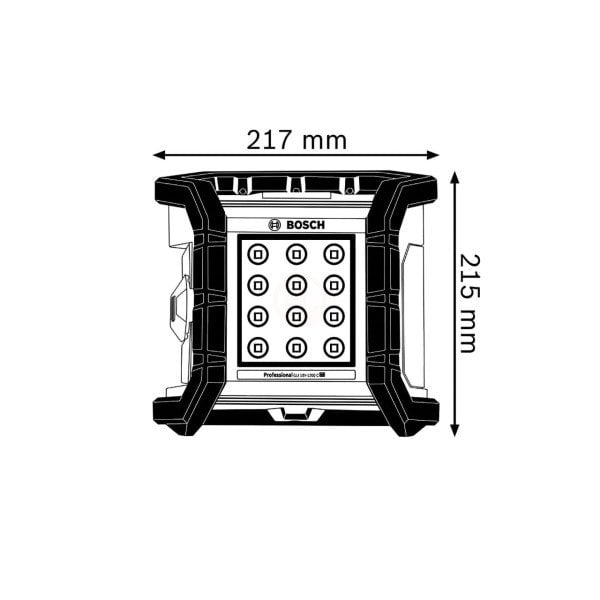 Bosch Akülü El Feneri GLI 18V-1200 C (Aküsüz) - 0601446700