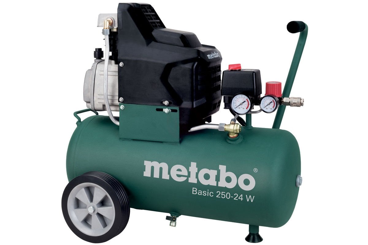 Metabo Hava Kompresörü Monofaze Basic 250-24 W (2,0 Hp - 24 Lt - 8 Bar)