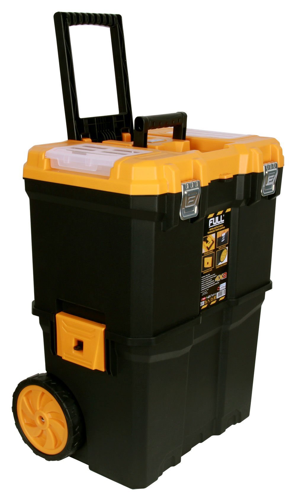 Full 2 Katlı Tekerlekli Takım Çantası - FULLMKT2K