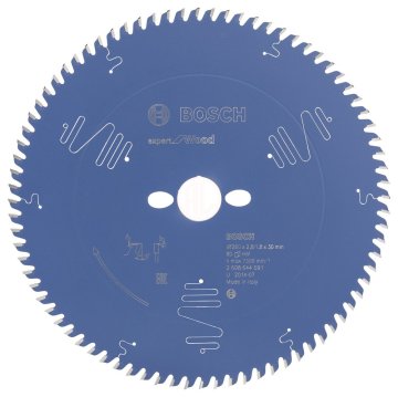 Bosch Daire Testere Bıçağı Expert For Wood 260x30 mm 80 Diş - 2608644091