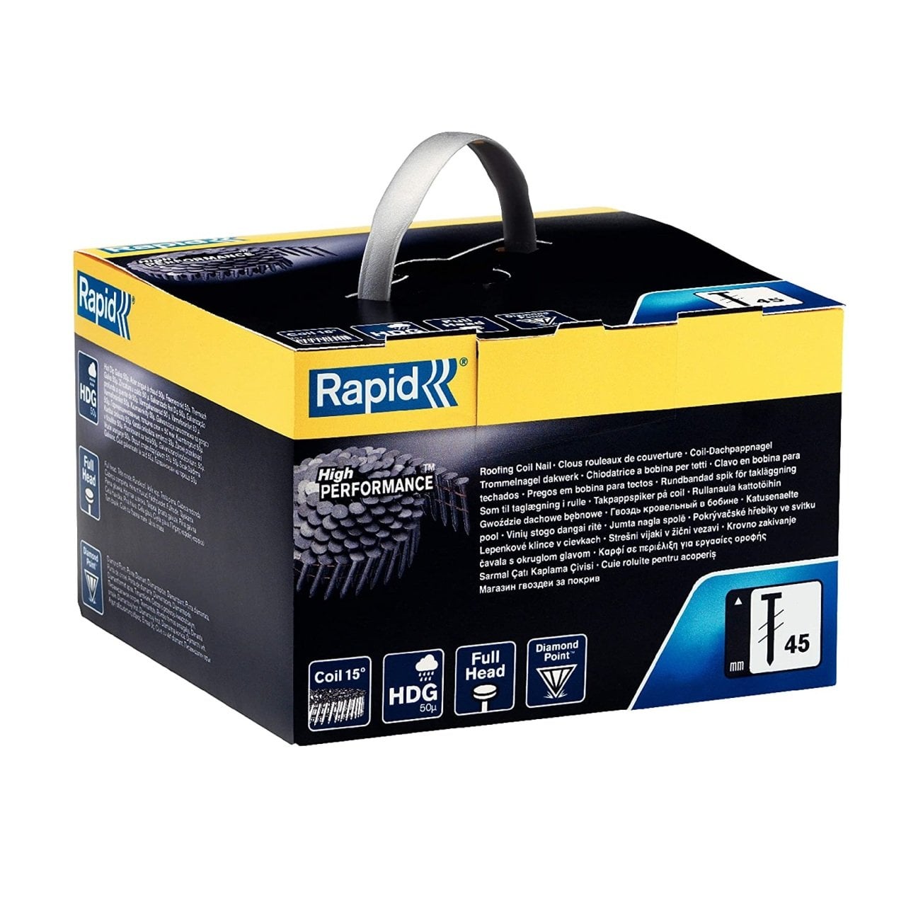 Rapid 45/45 mm Galvaniz Rulo Çivi 720 Adet - 5000806