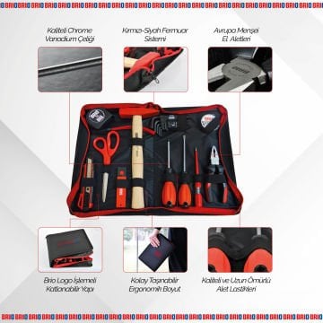Brio Takım Çantası Pro Home Dolu