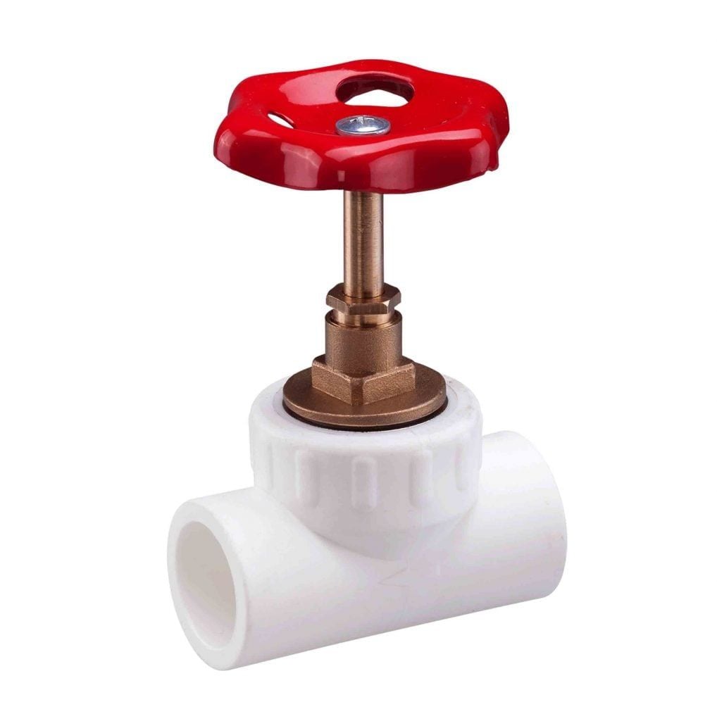 KAS Stop Vana Beyaz 25 x 3/4 İnç x 25 mm