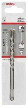 Bosch Buat Uç Adaptör Merkezleme Ucu 8x120 mm - 2608596157