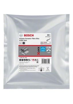 Bosch X-Lock Seramik Fiber Zımpara Diski R782 Prisma 115x22,23 mm 60+ Kum - 2608621821