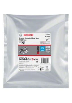 Bosch X-Lock Seramik Fiber Zımpara Diski R782 Prisma 115x22,23 mm 80+ Kum - 2608621822