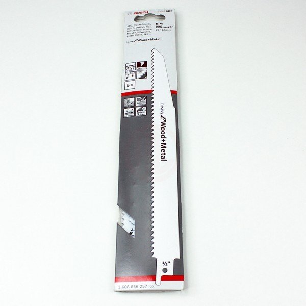 Bosch Panter Testere Bıçağı S 1110 Df 5 Li Heavy For Wood And Metal - 2608656257
