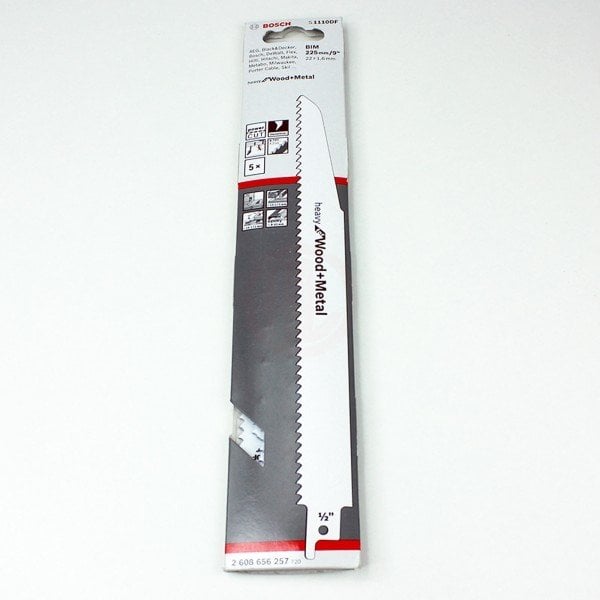 Bosch Panter Testere Bıçağı S 1110 Df 5 Li Heavy For Wood And Metal - 2608656257