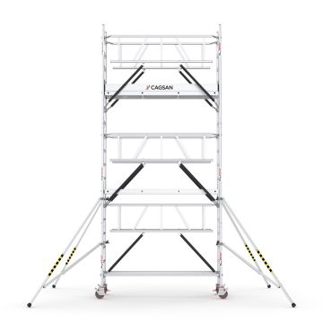 Çağsan ProTUBE SN (240) Profesyonel Alüminyum İskele 4,4 Mt - ProTUBE_SN440_(240)