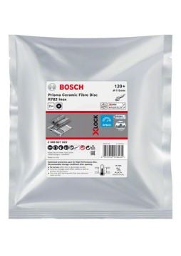 Bosch X-Lock Seramik Fiber Zımpara Diski R782 Prisma 115x22,23 mm 120+ Kum - 2608621823