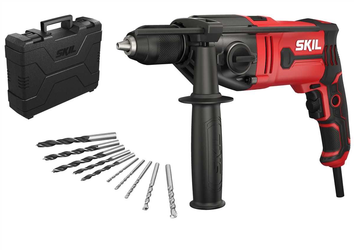 Skil 6745GA Darbeli Matkap 1050W Çantalı +10 Uç