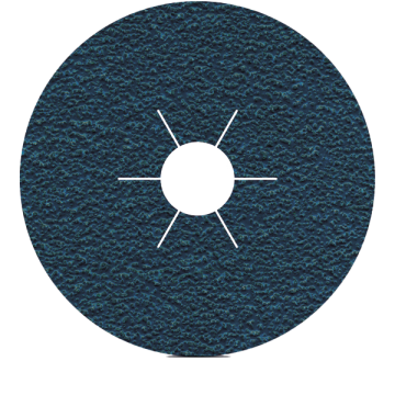 Karbosan Zirkonyum Fiber Disk ZWR11 4 Slotlu 115 mm 36 Kum - KAR958154