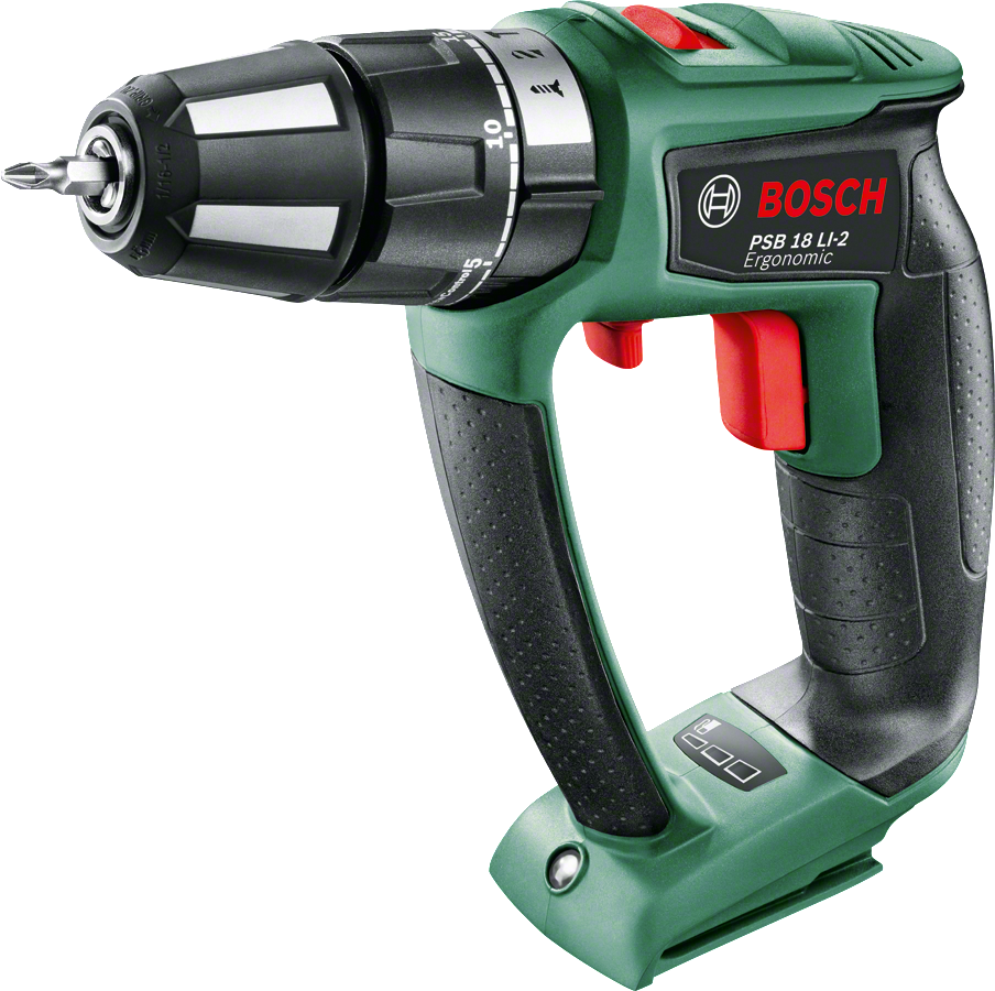 Bosch Akülü Darbeli Vidalama Matkabı PSB 18 LI-2 Ergo (Aküsüz) - 06039B0302