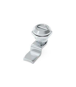 Mesan 066 Mini Yaylı Pano Kilidi Zamak - Krom Kaplamalı