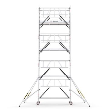 Çağsan ProTUBE SN (240) Profesyonel Alüminyum İskele 6,5 Mt - ProTUBE_SN650_(240)