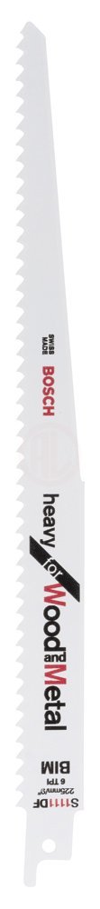Bosch Panter Testere Bıçağı Heavy For Wood And Metal S 1111 DF 225 mm (5 Adet) - 2608656261