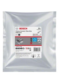 Bosch X-Lock Seramik Fiber Zımpara Diski R782 Prisma 125x22,23 mm 36+ Kum - 2608621824