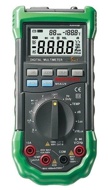 Mastech MS8229 Multisensör Girişli Dijital Multimetre - SHEMS8229