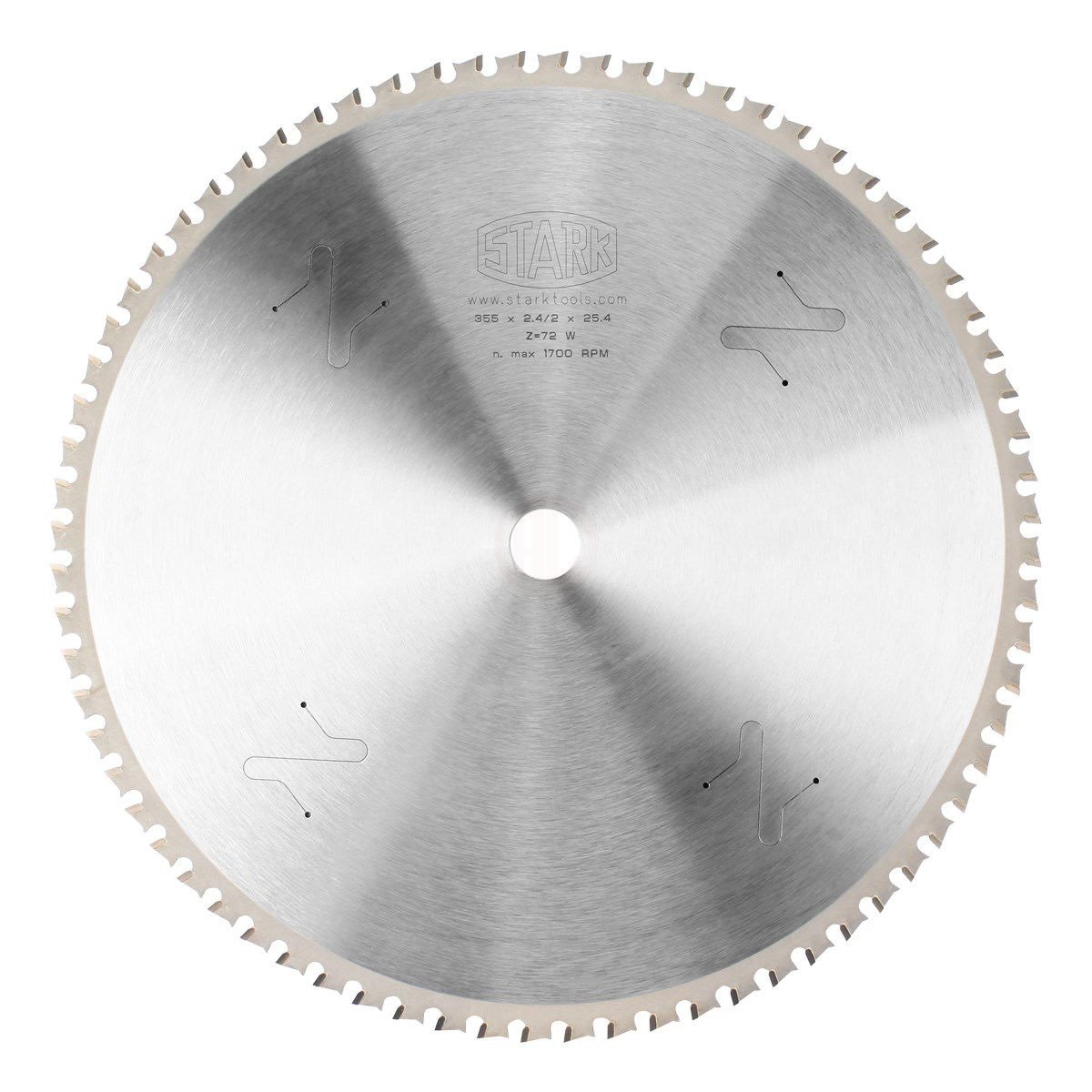 Stark TCT355FTX METAL KESİM TESTERE 355x2.4 MM 72 DİŞ PASLANMAZ - STARKTCT355FTX