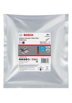 Bosch X-Lock Seramik Fiber Zımpara Diski R782 Prisma 125x22,23 mm 60+ Kum - 2608621825