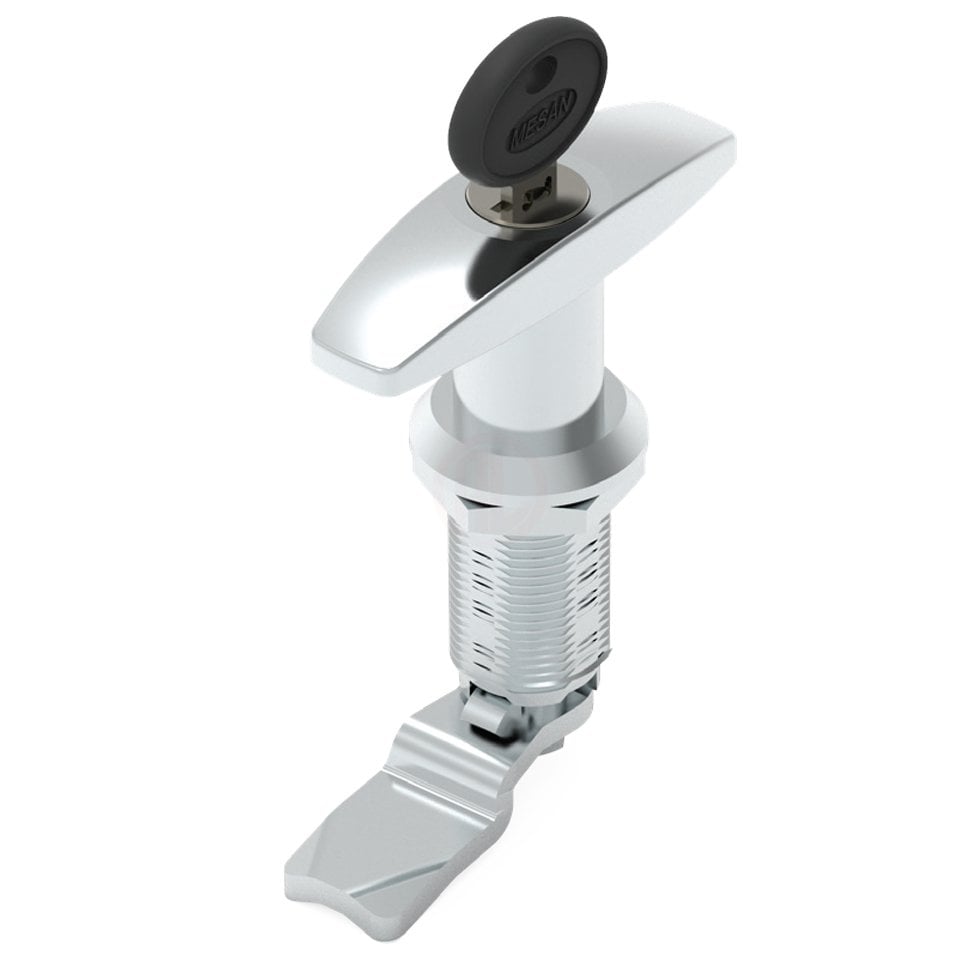 Mesan Metal Mandallı Kilit Silindirli T Kollu 50 Mm - mesan064-1-F-DD-50-CC