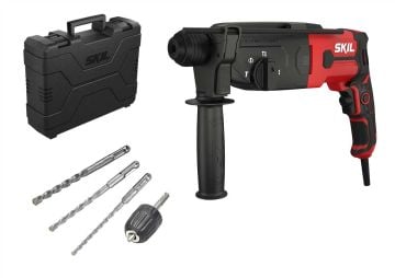 Skil 1770GA Kırıcı Delici 850W 2.8J Çantalı 3 Delici Uç+1 Mandren