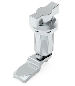 Mesan Siyah Kelebek Çeyrek Dönüşlü Kilit Göbek Uzunluğu 50 Mm - MESAN064362401200