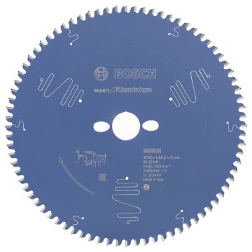 Bosch Daire Testere Bıçağı Expert For Aluminium 260x30 mm 80 Diş - 2608644113
