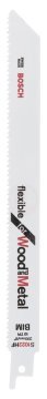 Bosch Panter Testere Bıçağı Flexible For Wood And Metal S 1022 HF 200 mm (100 Adet) - 2608656636