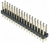Assmann Çift Sıra Erkek 2 X 36 Pin Altın