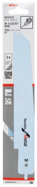 Bosch Panter Testere Bıçağı (PFZ 500 E) Flexible For Metal M 1122 EF 235 mm - 2608656932
