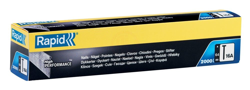 Rapid Zımba Çivisi 16A Serisi 64 mm Galvaniz Kaplı (1 Pkt/2000 Adet) - 5000821