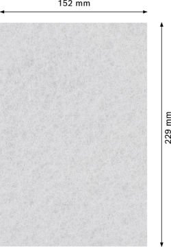 Bosch Expert N880 Keçe Zımpara 152x229 Mm Temiz - 2608901211