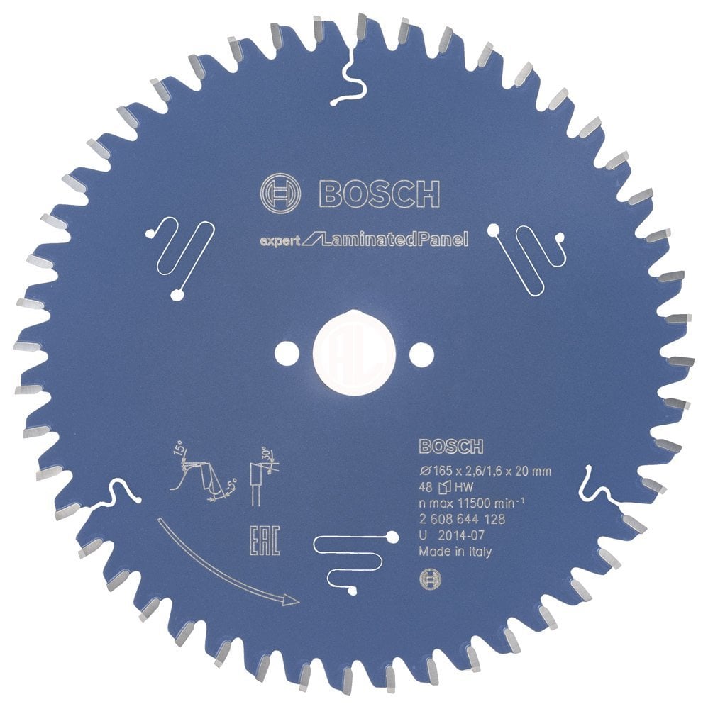 Bosch Daire Testere Bıçağı Expert For LaminatedPanel 165x20 mm 48 Diş - 2608644128