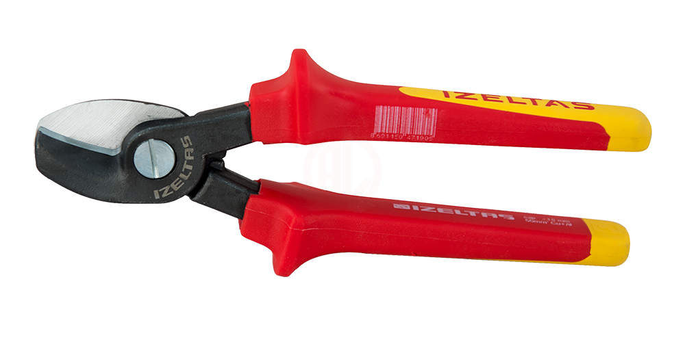 İzeltaş Tek Ağızlı Kablo Kesici 165 mm 1000V İzoleli
