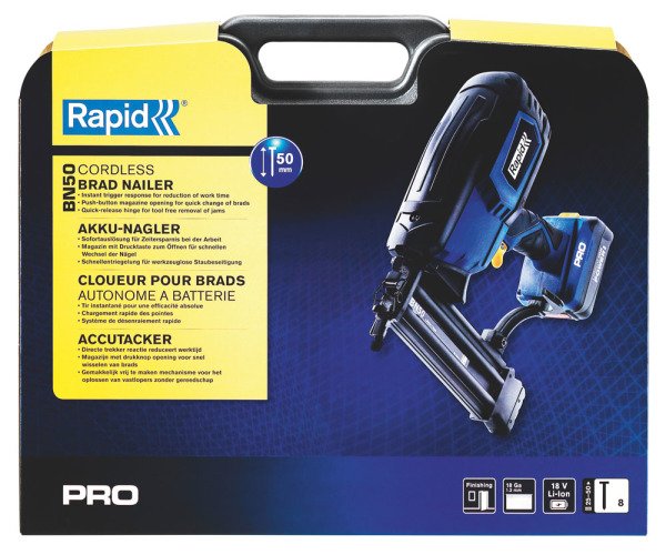 Rapid PRO BN50 Akülü Çivi Çakma Tabancası  - 5000836