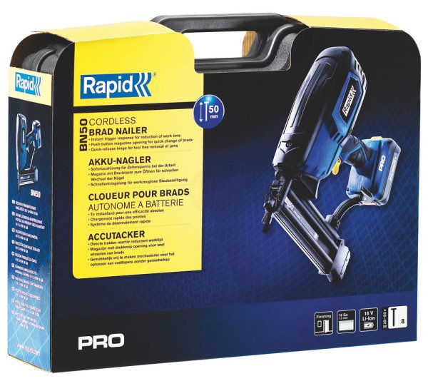 Rapid PRO BN50 Akülü Çivi Çakma Tabancası  - 5000836