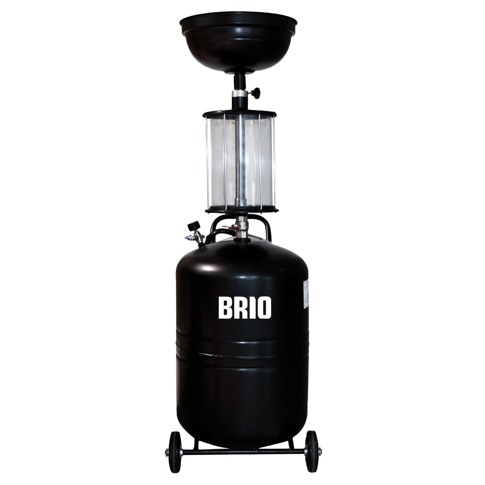 Brio Havalı Karterden Yağ Boşaltma Cihazı Fanuslu Seviye Gösterge Camlı Hunili 80+9 Lt