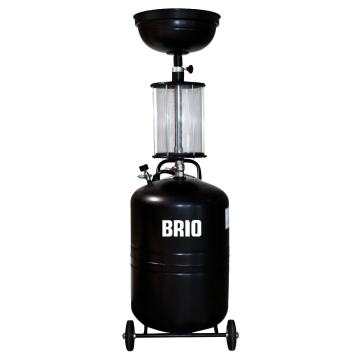 Brio Havalı Karterden Yağ Boşaltma Cihazı Fanuslu Seviye Gösterge Camlı Hunili 80+9 Lt