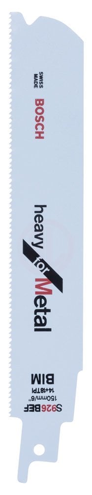 Bosch Panter Testere Bıçağı Heavy For Metal S 926 BEF 150 mm (5 Adet) - 2608657394